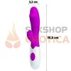 Vibrador con estimulador de clitoris con 30 modos de vibracion